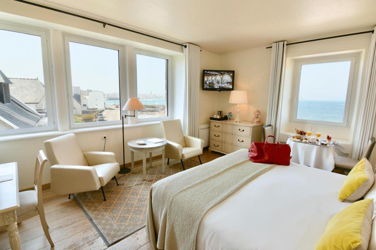 Relais & Chateaux Le Brittany & Spa Роскоф Екстериор снимка