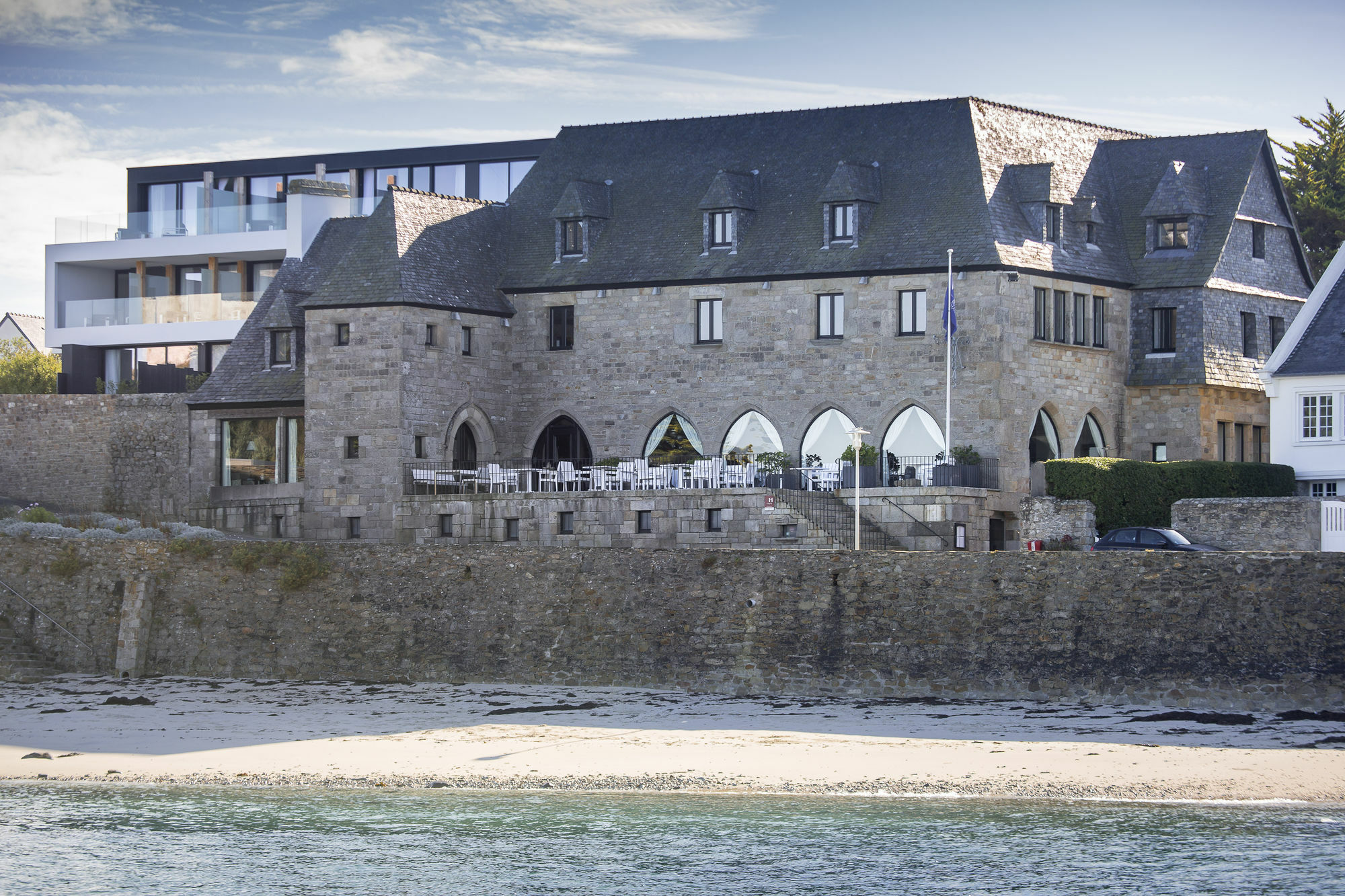 Relais & Chateaux Le Brittany & Spa Роскоф Екстериор снимка